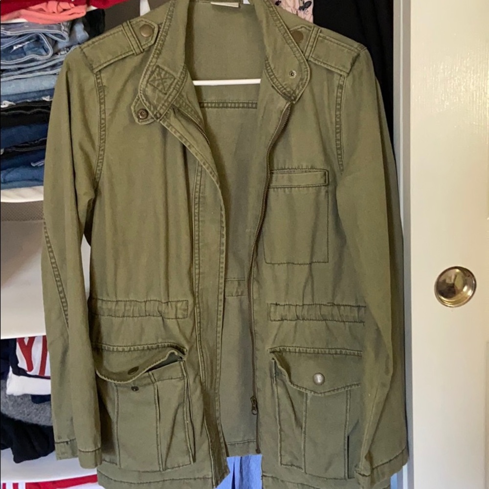 Nordstrom BP. army green jacket with pockets